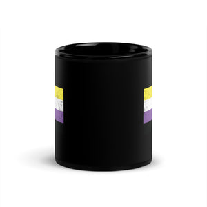 Nonbinary Flag - LGBT+ Mug