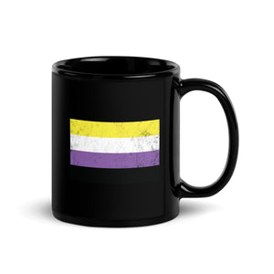 Nonbinary Flag - LGBT+ Mug