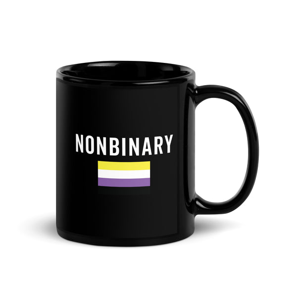Nonbinary Flag - LGBT+ Mug