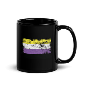 Nonbinary Flag - LGBT+ Mug