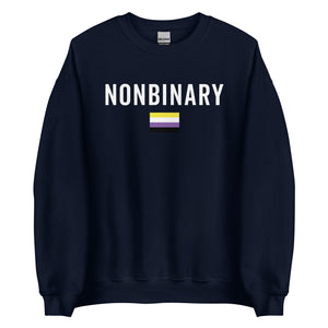 Nonbinary Flag - LGBT+ Sweatshirt