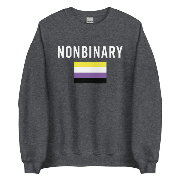 Nonbinary Flag - LGBT+ Sweatshirt