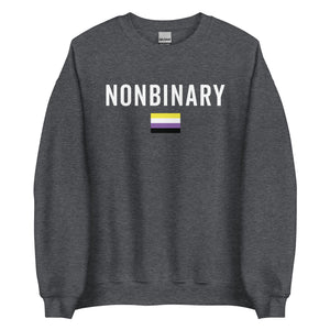 Nonbinary Flag - LGBT+ Sweatshirt