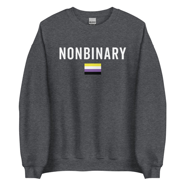 Nonbinary Flag - LGBT+ Sweatshirt