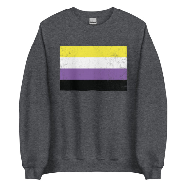 Nonbinary Flag - LGBT+ Sweatshirt