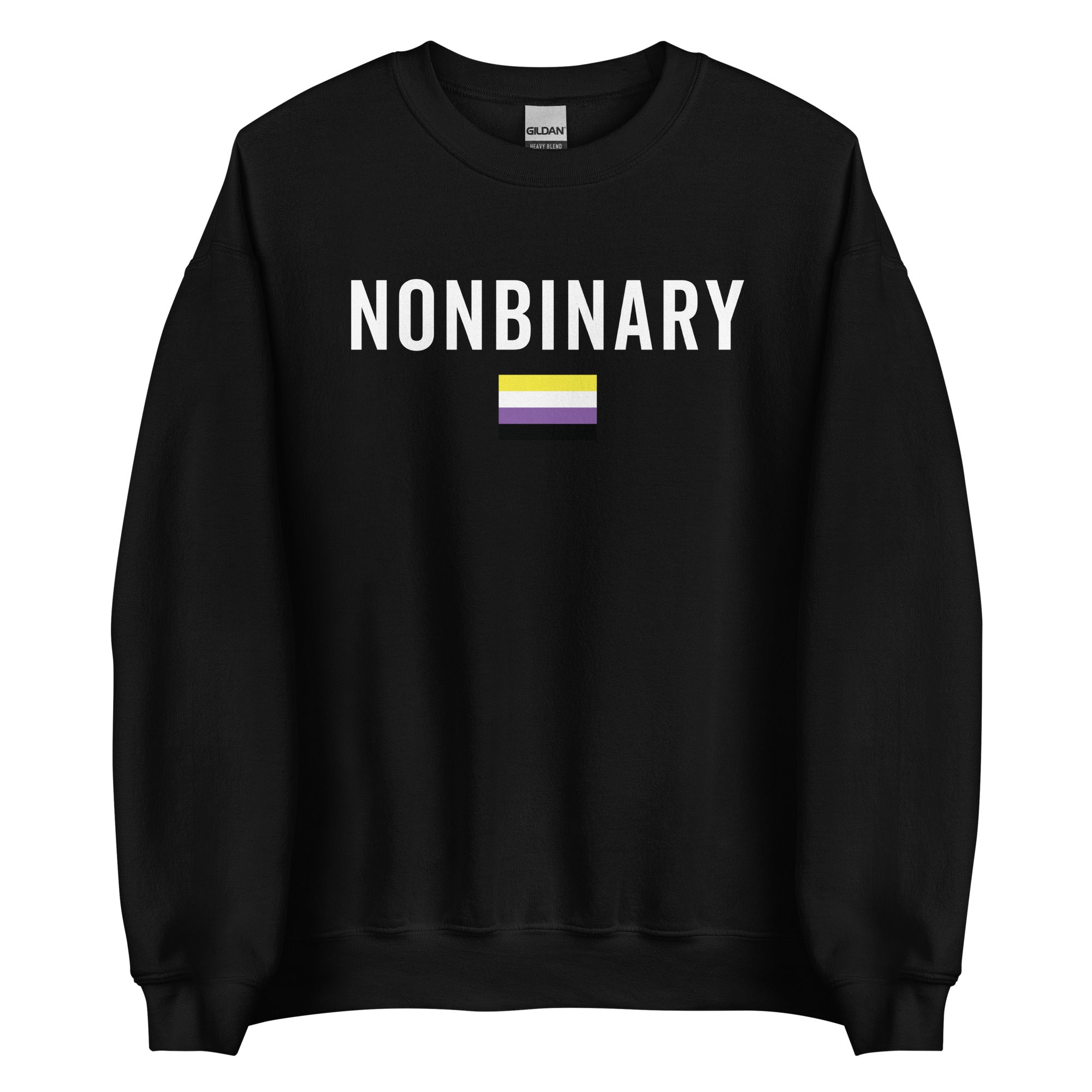 Nonbinary Flag - LGBT+ Sweatshirt