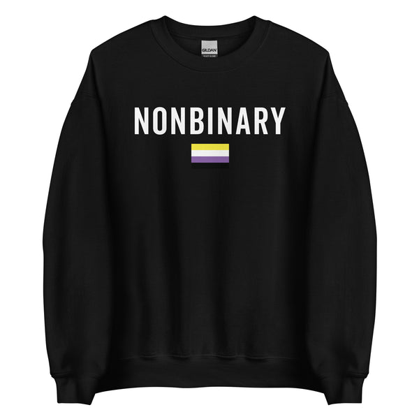 Nonbinary Flag - LGBT+ Sweatshirt