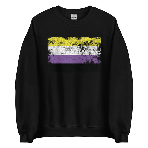 Nonbinary Flag - LGBT+ Sweatshirt