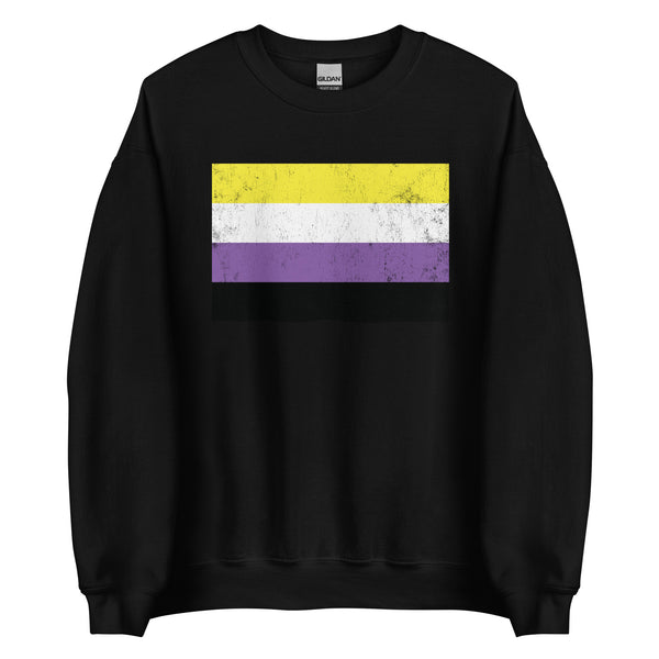 Nonbinary Flag - LGBT+ Sweatshirt
