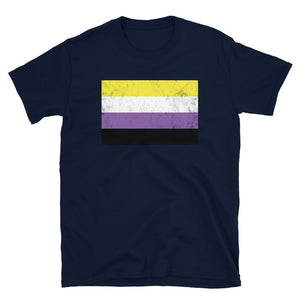 Nonbinary Flag - LGBT+ T-Shirt
