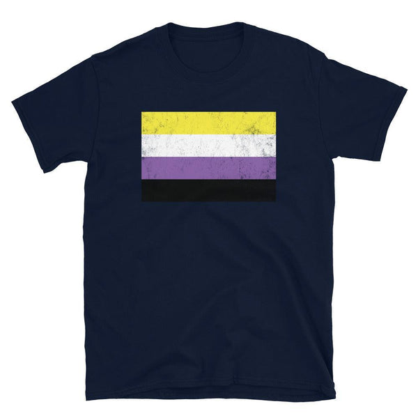 Nonbinary Flag - LGBT+ T-Shirt