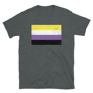 Nonbinary Flag - LGBT+ T-Shirt
