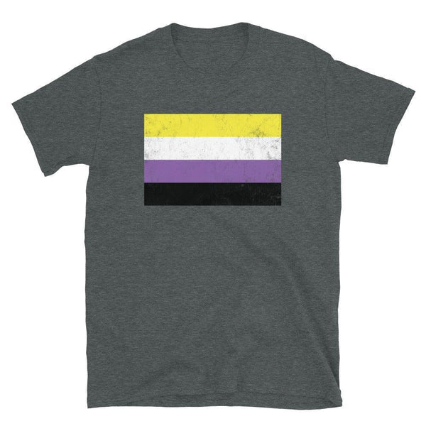 Nonbinary Flag - LGBT+ T-Shirt