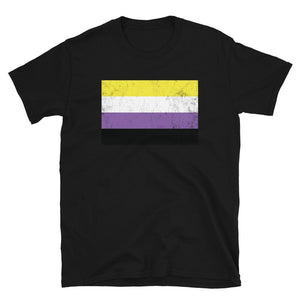 Nonbinary Flag - LGBT+ T-Shirt