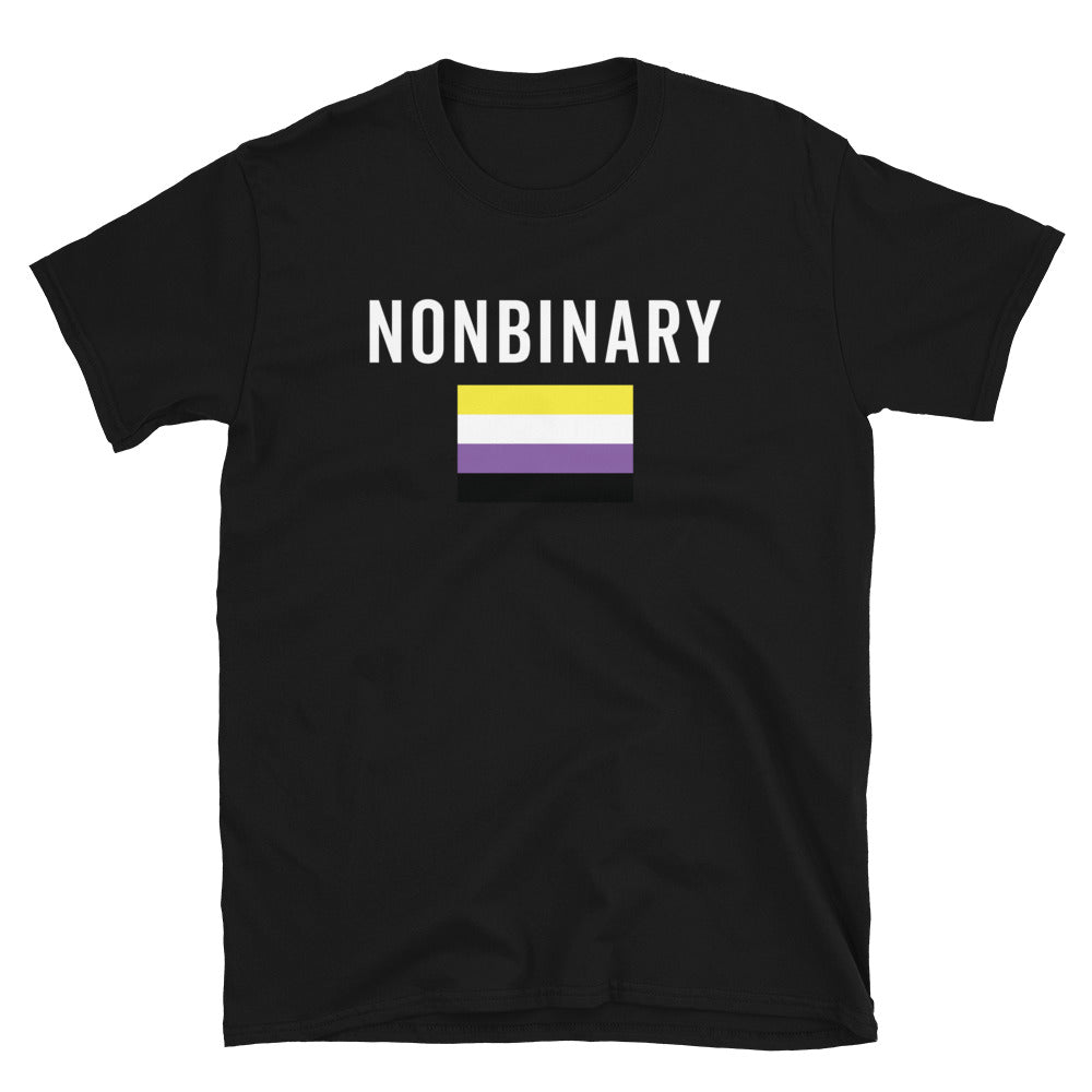 Nonbinary Flag - LGBT+ T-Shirt