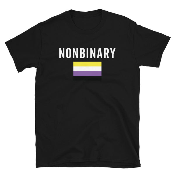 Nonbinary Flag - LGBT+ T-Shirt