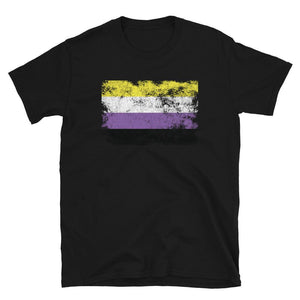 Nonbinary Flag - LGBT+ T-Shirt
