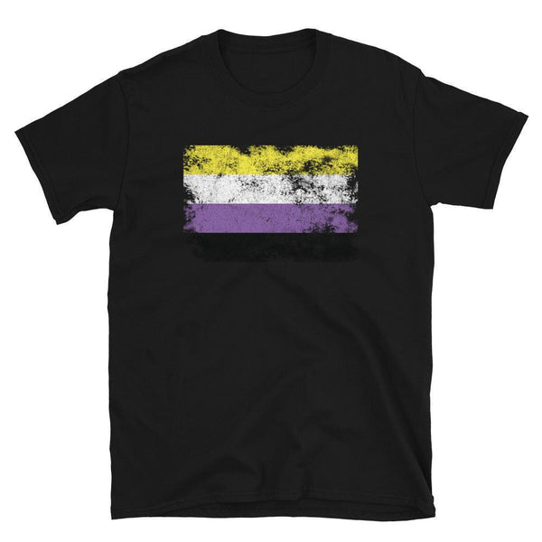 Nonbinary Flag - LGBT+ T-Shirt