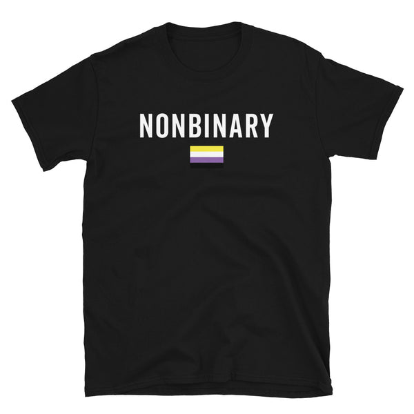Nonbinary Flag - LGBT+ T-Shirt