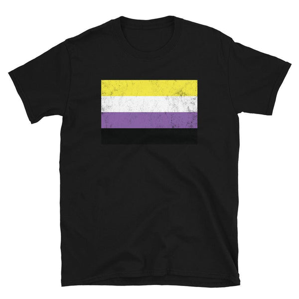 Nonbinary Flag - LGBT+ T-Shirt