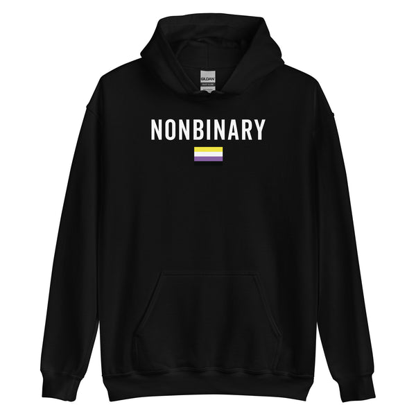 Nonbinary Flag - LGBT+ Hoodie