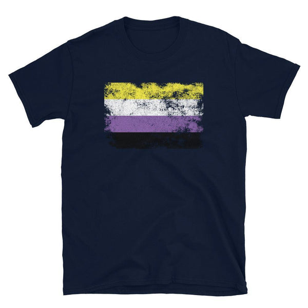 Nonbinary Flag - LGBTQ+ T-Shirt
