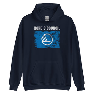 Nordic Council Flag Hoodie