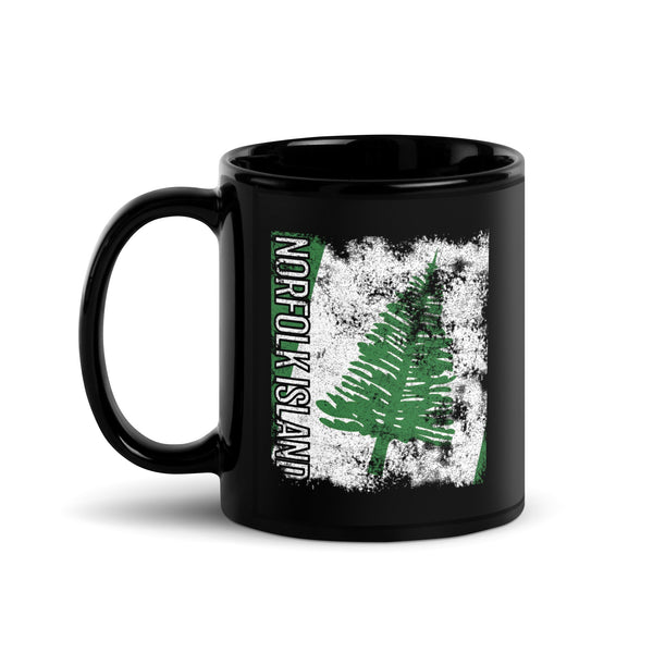 Norfolk Island Flag - Distressed Flag Mug