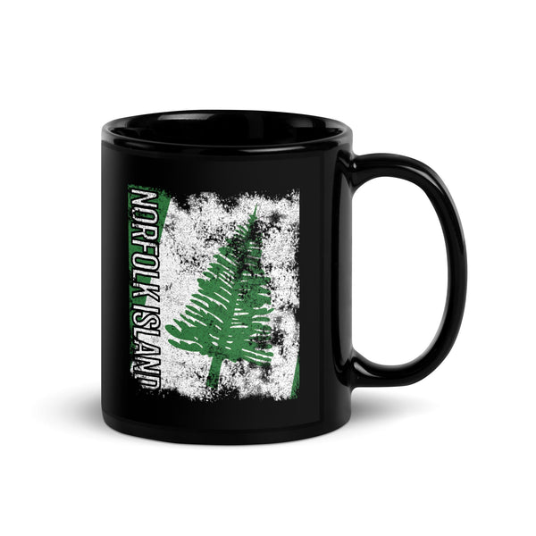 Norfolk Island Flag - Distressed Flag Mug