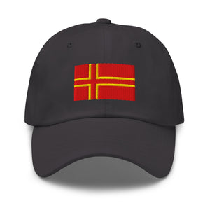 Normandy Saint Olaf Cross Flag Cap - Adjustable Embroidered Dad Hat