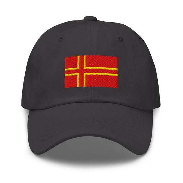 Normandy Saint Olaf Cross Flag Cap - Adjustable Embroidered Dad Hat