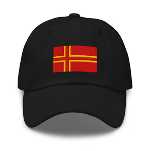 Normandy Saint Olaf Cross Flag Cap - Adjustable Embroidered Dad Hat