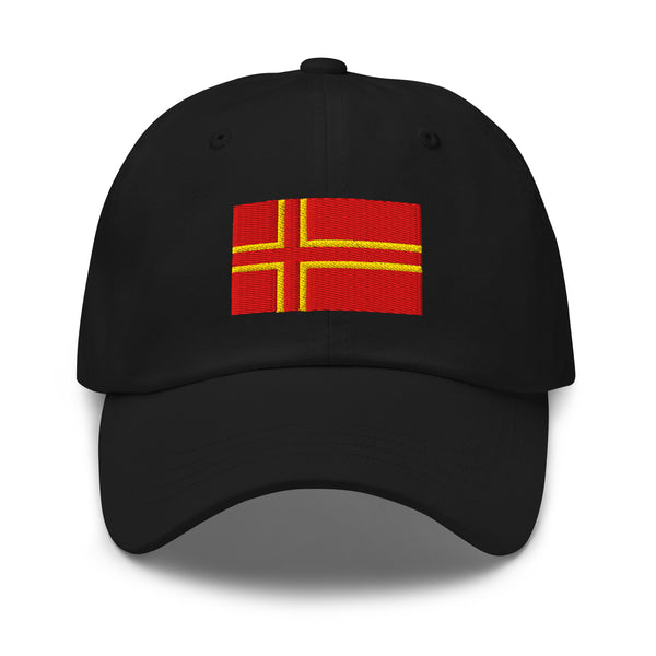 Normandy Saint Olaf Cross Flag Cap - Adjustable Embroidered Dad Hat
