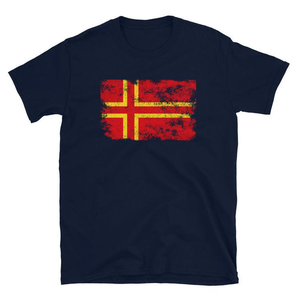 Normandy Saint Olaf Cross Flag T-Shirt