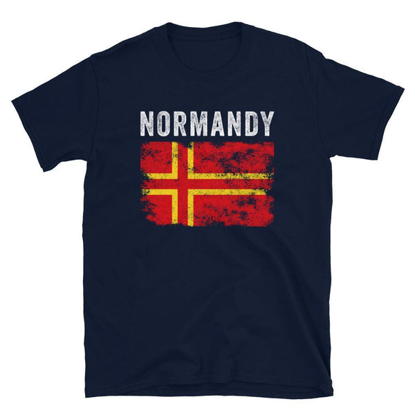 Normandy Saint Olaf Cross Flag T-Shirt