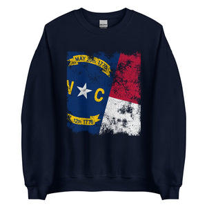 North Carolina State Flag Sweatshirt