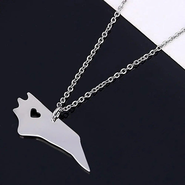 North Carolina USA Map Necklace