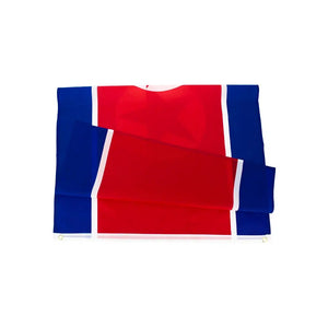 North Korea Flag - 90x150cm(3x5ft) - 60x90cm(2x3ft)