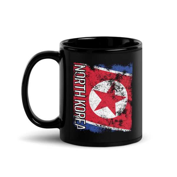 North Korea Flag - Distressed Flag Mug