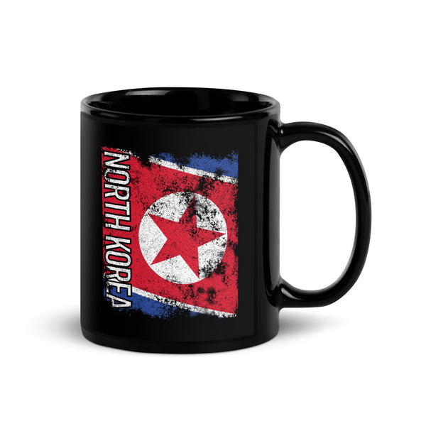 North Korea Flag - Distressed Flag Mug