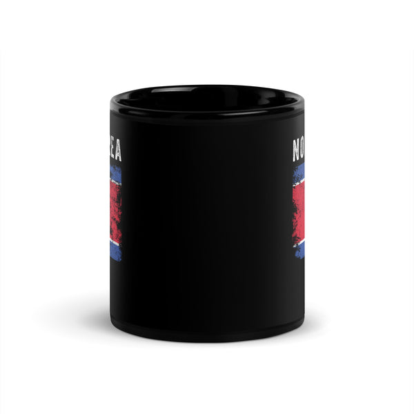 North Korea Flag Distressed Mug