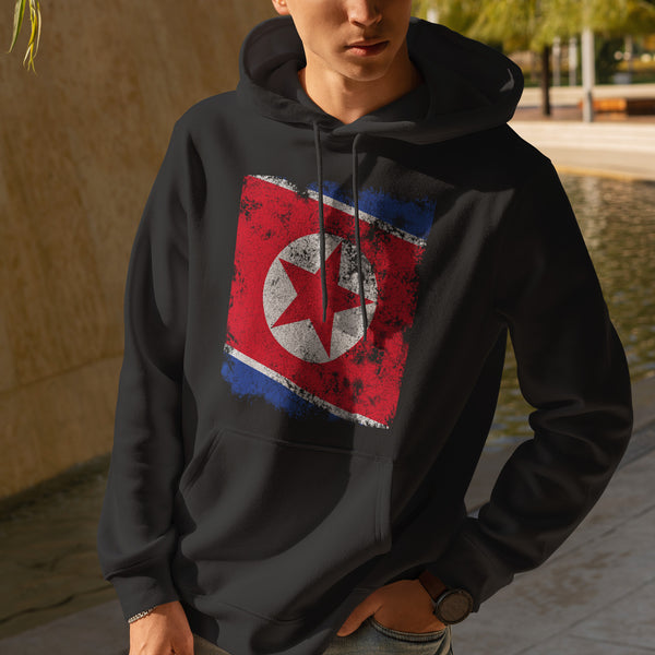 North Korea Flag Hoodie