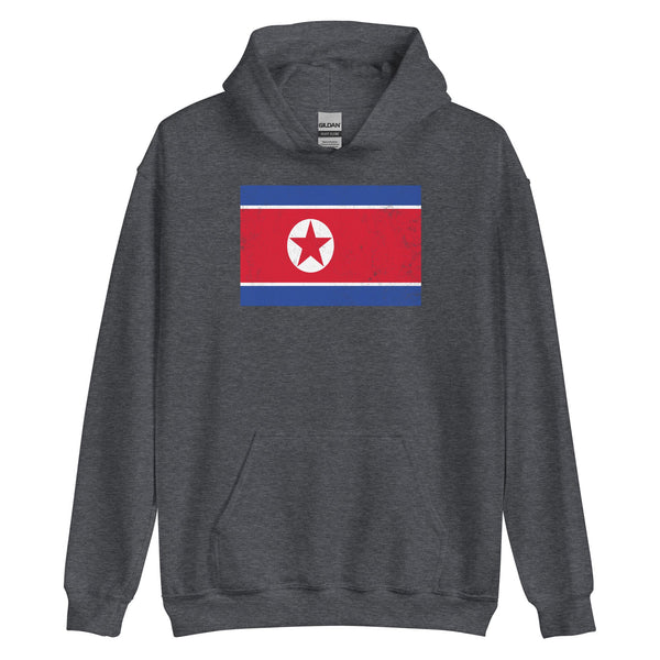 North Korea Flag Hoodie