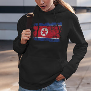 North Korea Flag Hoodie