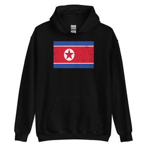 North Korea Flag Hoodie