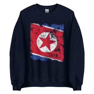 North Korea Flag Sweatshirt