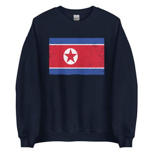 North Korea Flag Sweatshirt