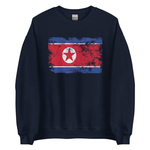 North Korea Flag Sweatshirt