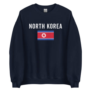 North Korea Flag Sweatshirt