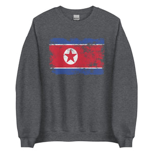 North Korea Flag Sweatshirt